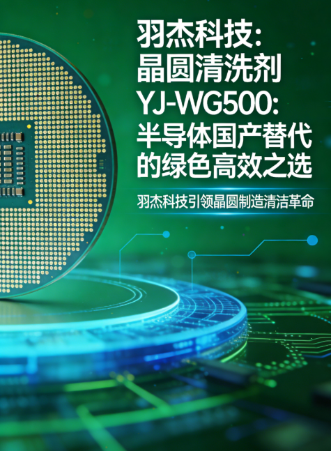 晶圆清洗剂YJ-WG500 | 半导体国产替代 | 绿色高效清洗 | RoHS认证无残留